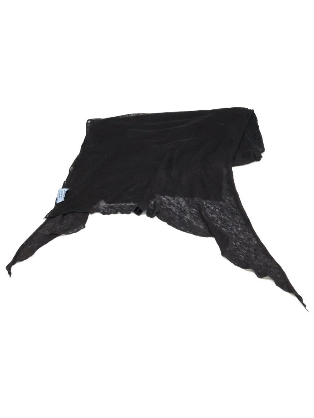 Prada Linen Scarf Black
